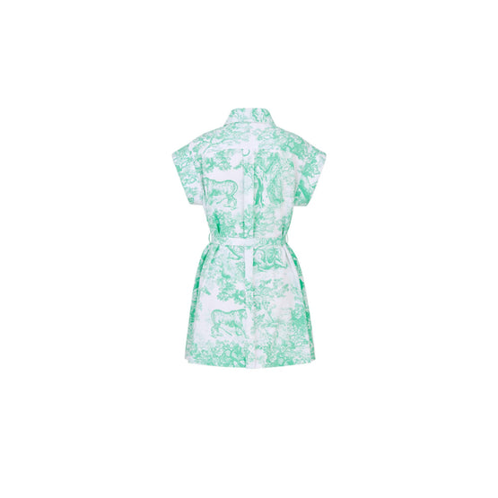 442R25A3402X0864 - Women's Denim Dress - 0864 Fantaisie Blanc
