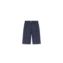443C137A5834C540 - Cargo Shorts With Saddle Pocket - 540 Bleu Marine