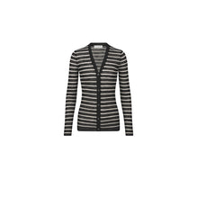 444G08AM228X9330 - Women's Knitwear Cardigan - 9330 Fantaisie Noir