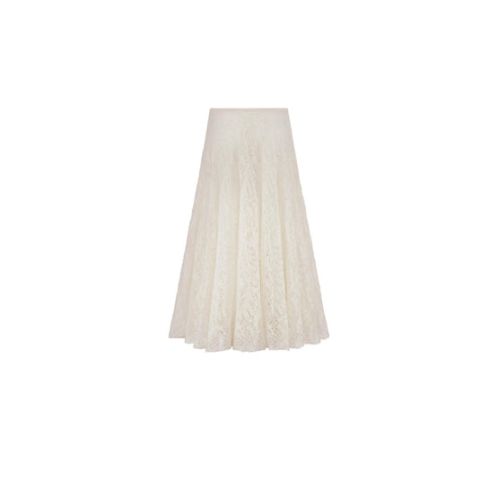 444J15AM443X0200 - Women's Knitwear Skirt - 0200 Ecru