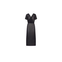 444R17AM482X9330 - Women's Knitwear Dress - 9330 Fantaisie Noir