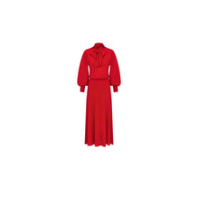444R23AM610X3250 - Women's Knitwear Dress - 3250 Rouge