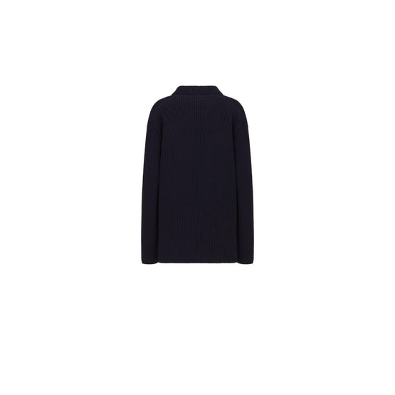 444V02AM200X5645 - Women's Knitwear Jacket - 5645 Bleu