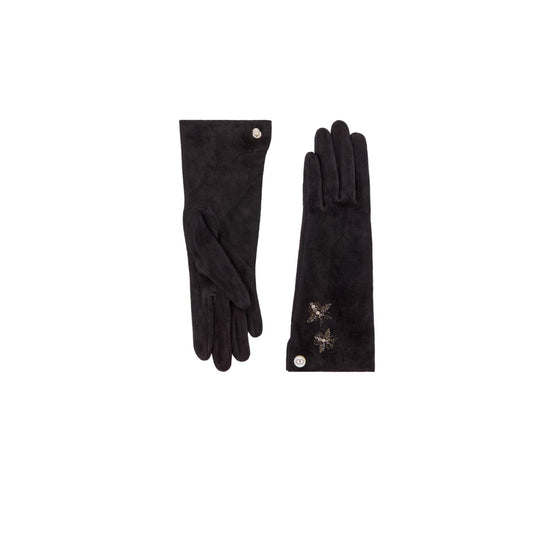 44GLO754X504C905 - Women's Leather Gloves - 905 Noir