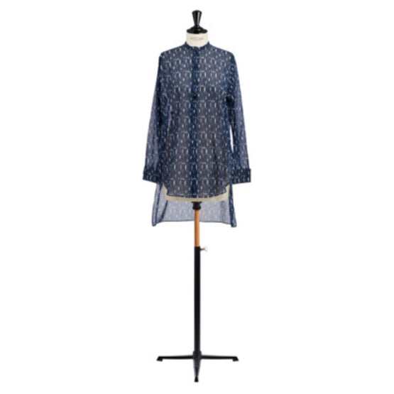 451B55A3946X5805 - Women's Shirt - 5805 Fantaisie Bleu