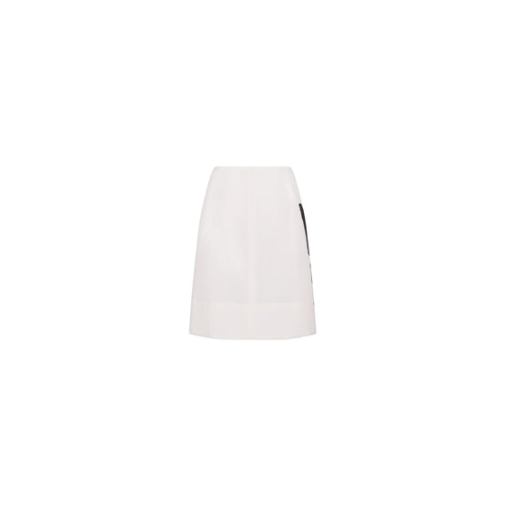 451J17P1030X0901 - Skirt - 0901 Fantaisie Blanc