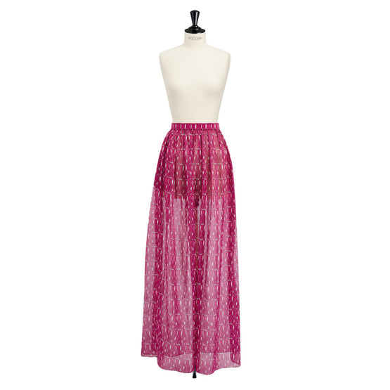 451J64A3946X4802 - Women's Skirt - 4802 Fantaisie Rose/Violet
