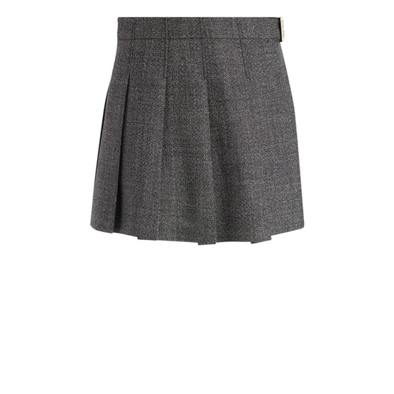 451P71A1186X9330 - Women's Skirt - 9330 Fantaisie Noir