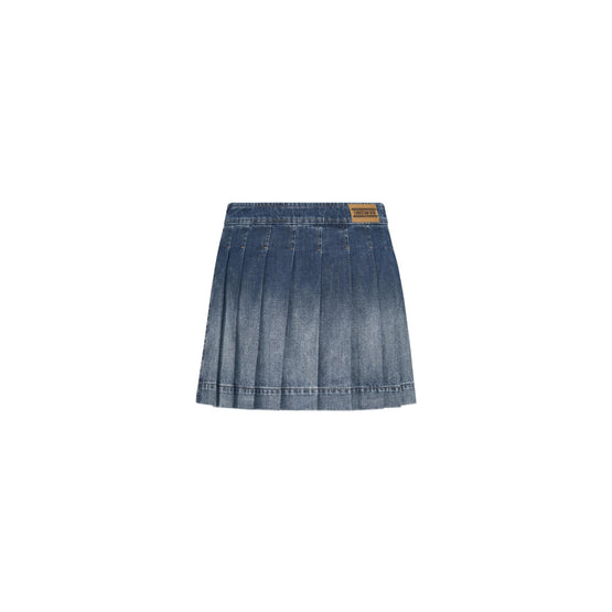 452J51A3430X5419 - Wrap Miniskirt With Integrated Shorts - 5419 Bleu