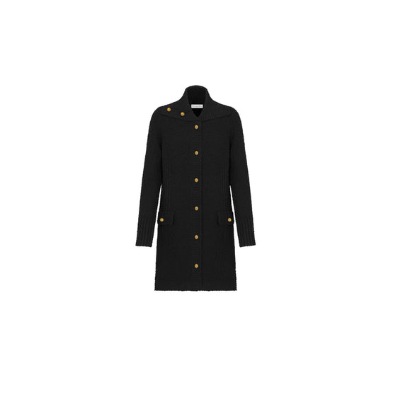 454G01AM709X9000 - Women's Knitwear Cardigan - 9000 Noir
