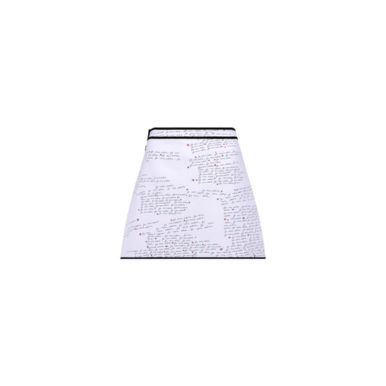 454J03AM552X0893 - Women's Knitwear Skirt - 0893 Fantaisie Blanc
