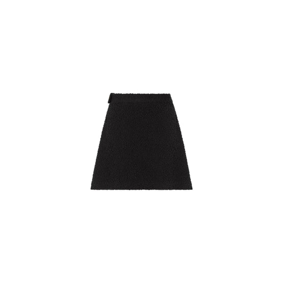 454J03AM709X9000 - Women's Knitwear Skirt - 9000 Noir
