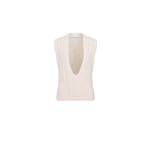 454T07AM709X0200 - Sweater Vest - 0200 Ecru