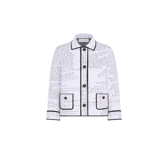 454V53AM552X0893 - Women's Knitwear Jacket - 0893 Fantaisie Blanc