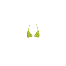 45BB01A2742X6801 - Triangle Bikini Top - 6801 Fantaisie Vert