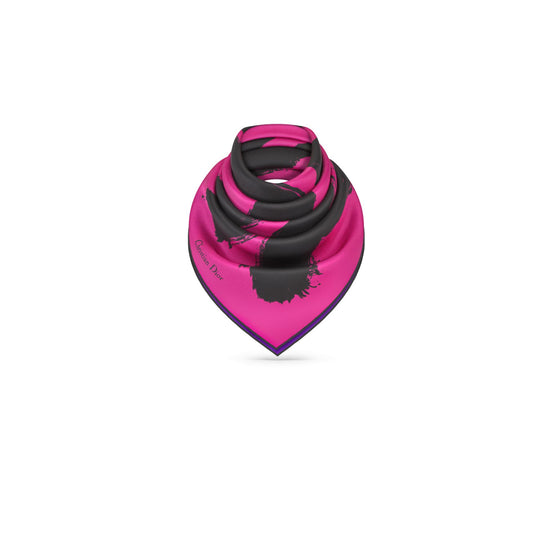 45MID090I612C431 - Women's Scarf (90x90cm) - 431 Fushia