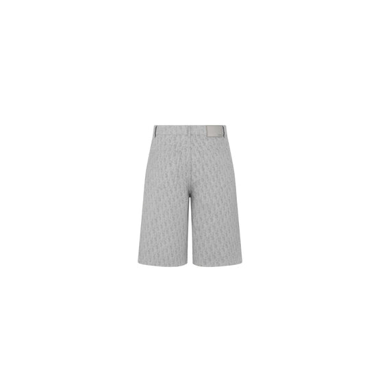 483D009A3001C880 - Dior Oblique Bermuda Shorts - 880 Fantaisie Fond Gris