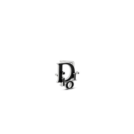 4915PMECDH66Q - Dior World Tour Dior Oblique Belt Buckle - 66Q Black + Silver