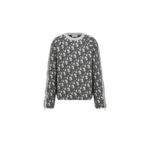 493M635AT847C888 - Dior Oblique Sweater - 888 Fantaisie Fond Gris