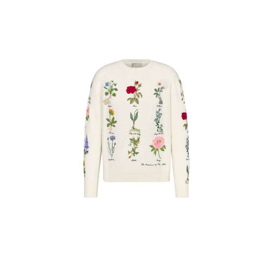 493M648AT863C089 - Men's Knit Top/Waist Pullover - 089 Fantaisie Fond Blanc