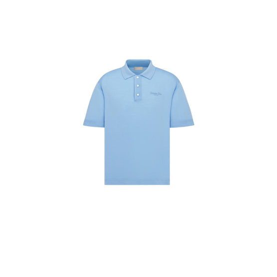 493M801AT859C575 - Men's Knit Top/Waist Polo - 575 Bleu