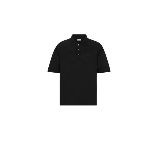 493M801AT859C989 - Men's Knit Top/Waist Polo - 989 Fantaisie Fond Noir