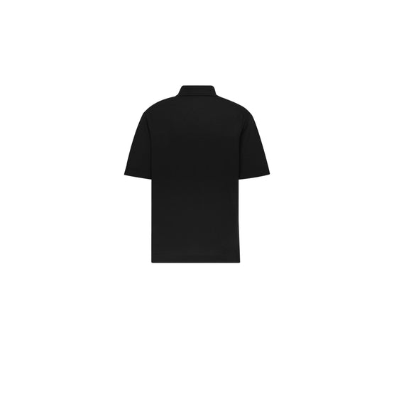 493M801AT859C989 - Men's Knit Top/Waist Polo - 989 Fantaisie Fond Noir