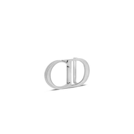 4992PAMETH14K - Cd Icon Belt Buckle - H14K Palladio Vibrato