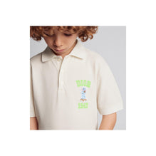 4SBK23POLDY028 - Kid Boy's Jersey Polo - 028 Beige