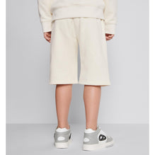 4SBK23SHTGY028 - Kid Boy's Jersey Shorts - 028 Beige