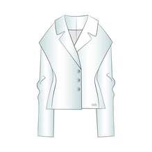 4SBM11JKTFY901 - Kid Girl's Woven Jacket - 901 Argent