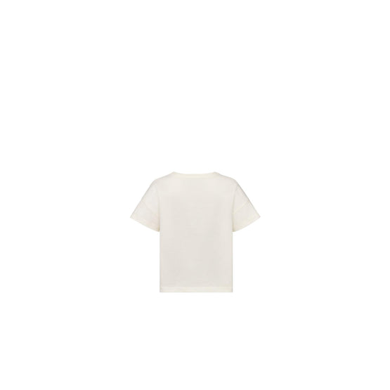 4SBM13TEE6Y014 - Kid Girl's Jersey T-Shirt - 014 Cream