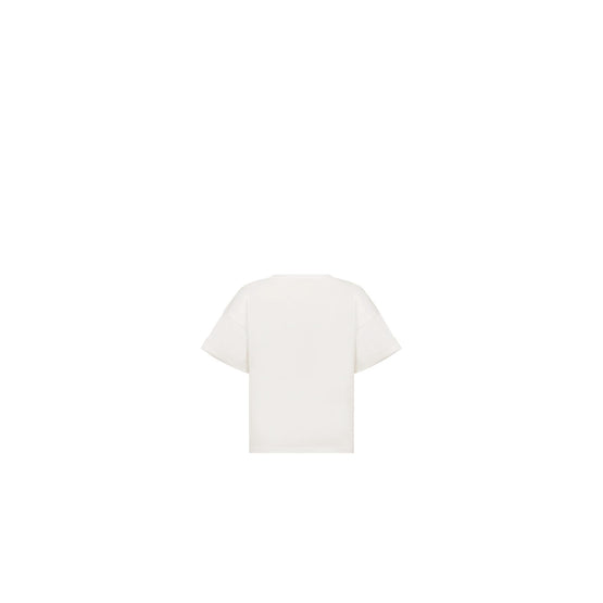 4SBM13TEENY013 - Kid Girl's Jersey T-Shirt - 013 Blanc Lait