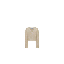 4SBM14CARUY296 - Kid Girl's Knit Cardigan - 296 Or