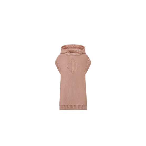 4SBM14DRSTY324 - Kid Girl's Knit Dress - 324 Rose Poudre