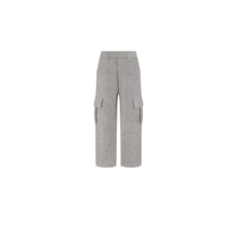 4SBM21PANEY932 - Kid Boy's Woven Pants - 932 Gris Chiné