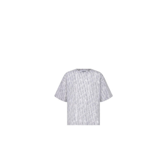 4SBM23TEERY75J - Kids' T-Shirt - 75J Dior Oblique Gris
