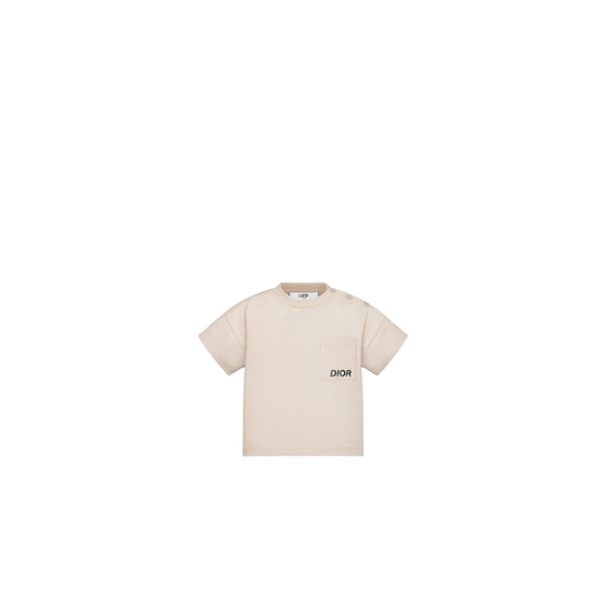 4SBM43TEEPY010 - New Born Boy's Jersey T-Shirt - 010 Ivoire