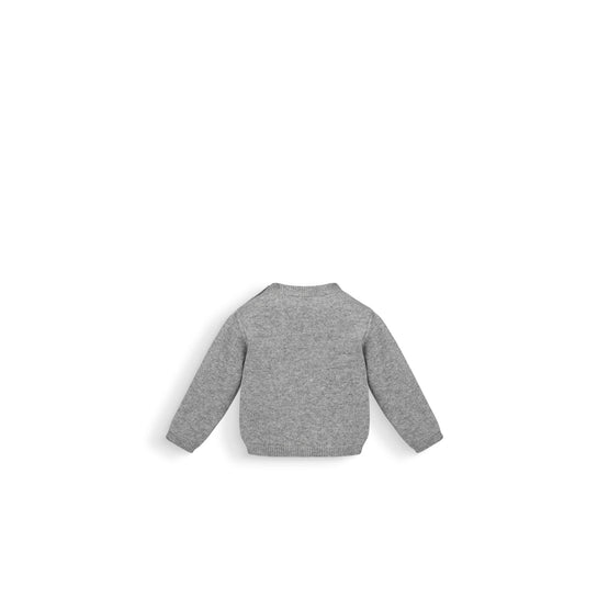 4SBP54KDOPY912 - New Born Unisex's Knit Gift Set - 912 Gris
