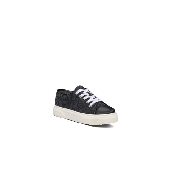 4SBS11SHOFY900 - Kid Girl's Woven Shoes - 900 Noir
