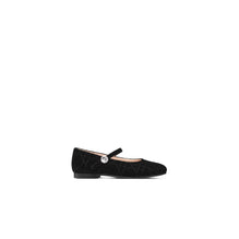 4SBS11SHOGY900 - Kid Girl's Woven Shoes - 900 Noir