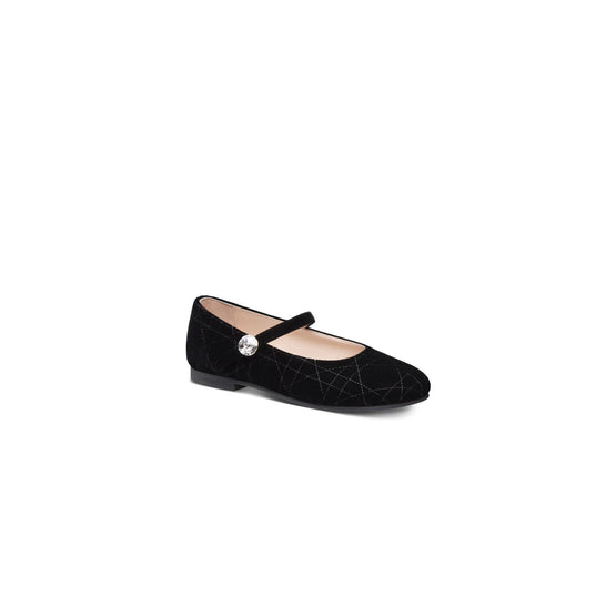 4SBS11SHOGY900 - Kid Girl's Woven Shoes - 900 Noir