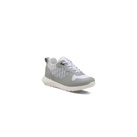 4SBS25SHOBY90B - Kids' B25 Runner Sneaker - 90B Gris/Blanc