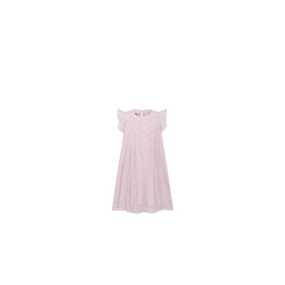 4WBH11DRS3Y854 - Kid Girl's Woven Dress - 854 Parme