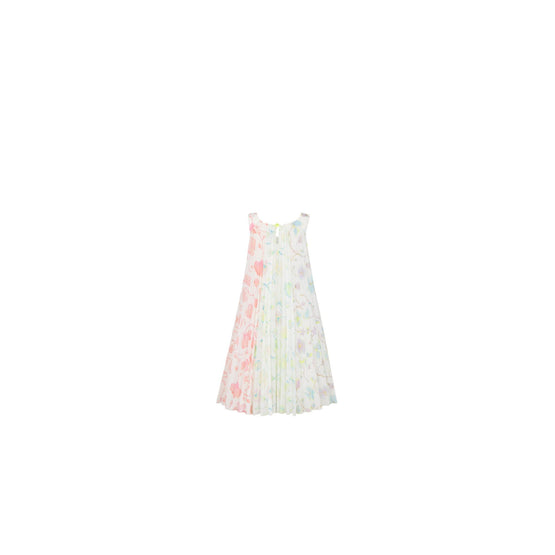 4WBH11DRSCY094 - Kid Girl's Woven Dress - 094 Multicouleur