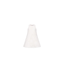 4WBH11DRSHY013 - Kid Girl's Woven Dress - 013 Blanc Lait