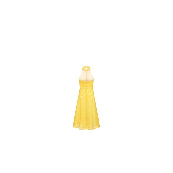 4WBH11DRSIY260 - Kid Girl's Woven Dress - 260 Jaune