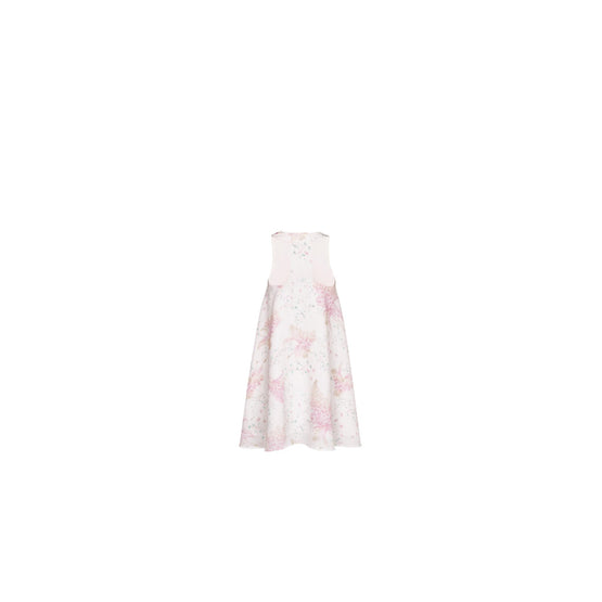 4WBH11DRSSY854 - Kid Girl's Woven Dress - 854 Parme