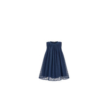 4WBH11DRSWY540 - Kids' Flared Dress - 540 Marine