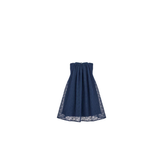 4WBH11DRSWY540 - Kids' Flared Dress - 540 Marine